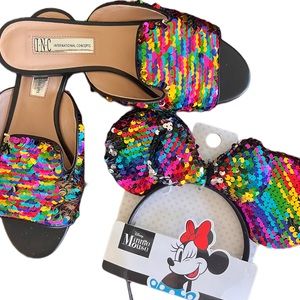 Minnie Mickey Ears & Flats Disney